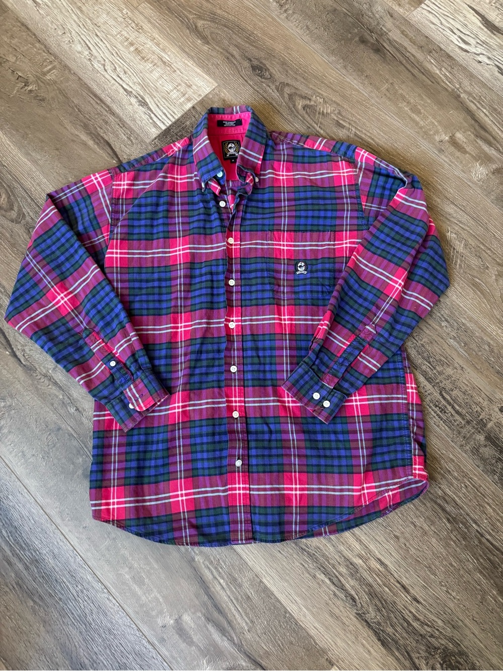 Vintage Cinch Men's Plaid Button-Down Shirt